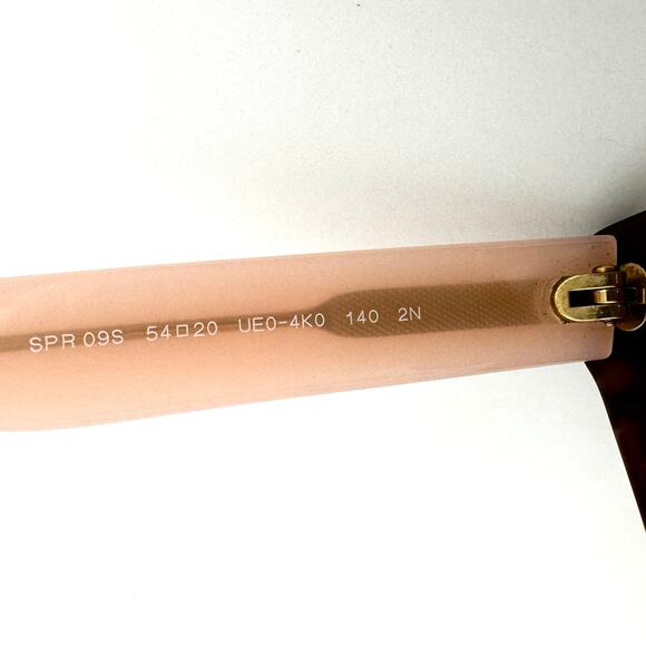 Prada Sunglasses Frame SPR09S in Pink/Tortoise Brown with Prescription Lenses main image 8